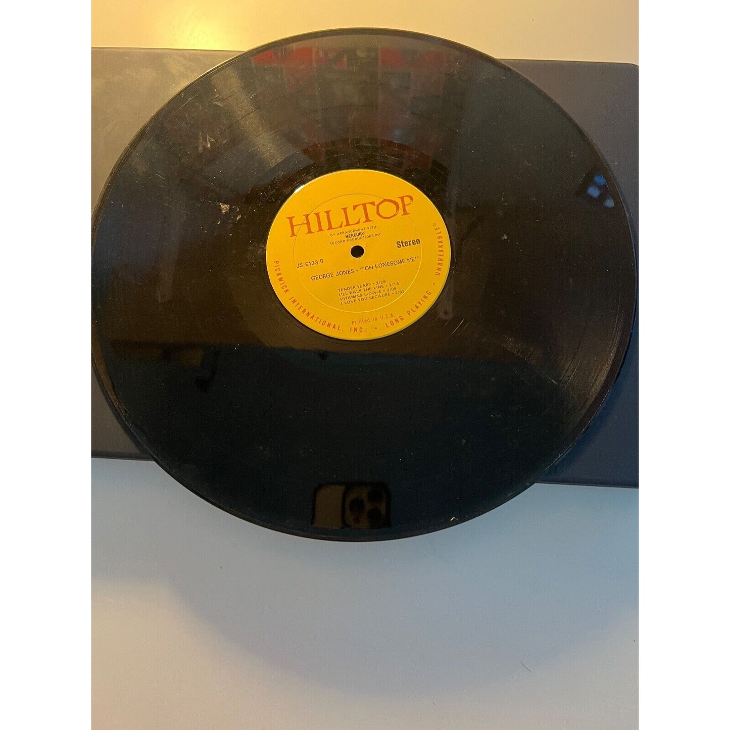 George Jones & Gene Pitney - It's Country time Again - Musicor Vinyl VG