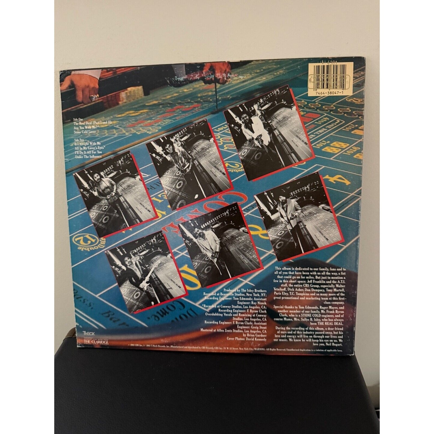 The Isley Brothers The Real Deal FZ 38047 12in Vinyl Record Album