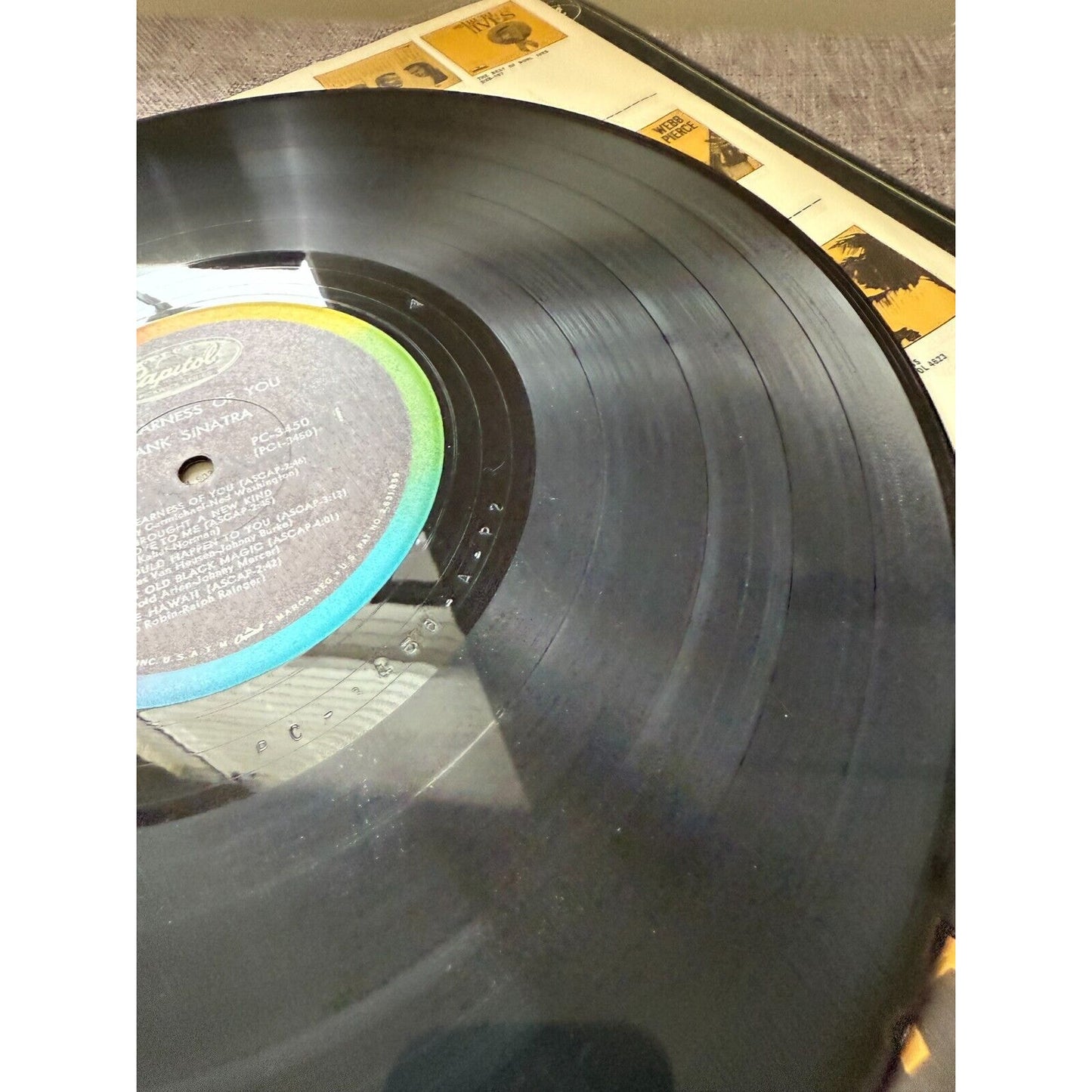 Frank Sinatra - The Nearness Of You - Vinyl LP (Capitol PC-3450) (1967)