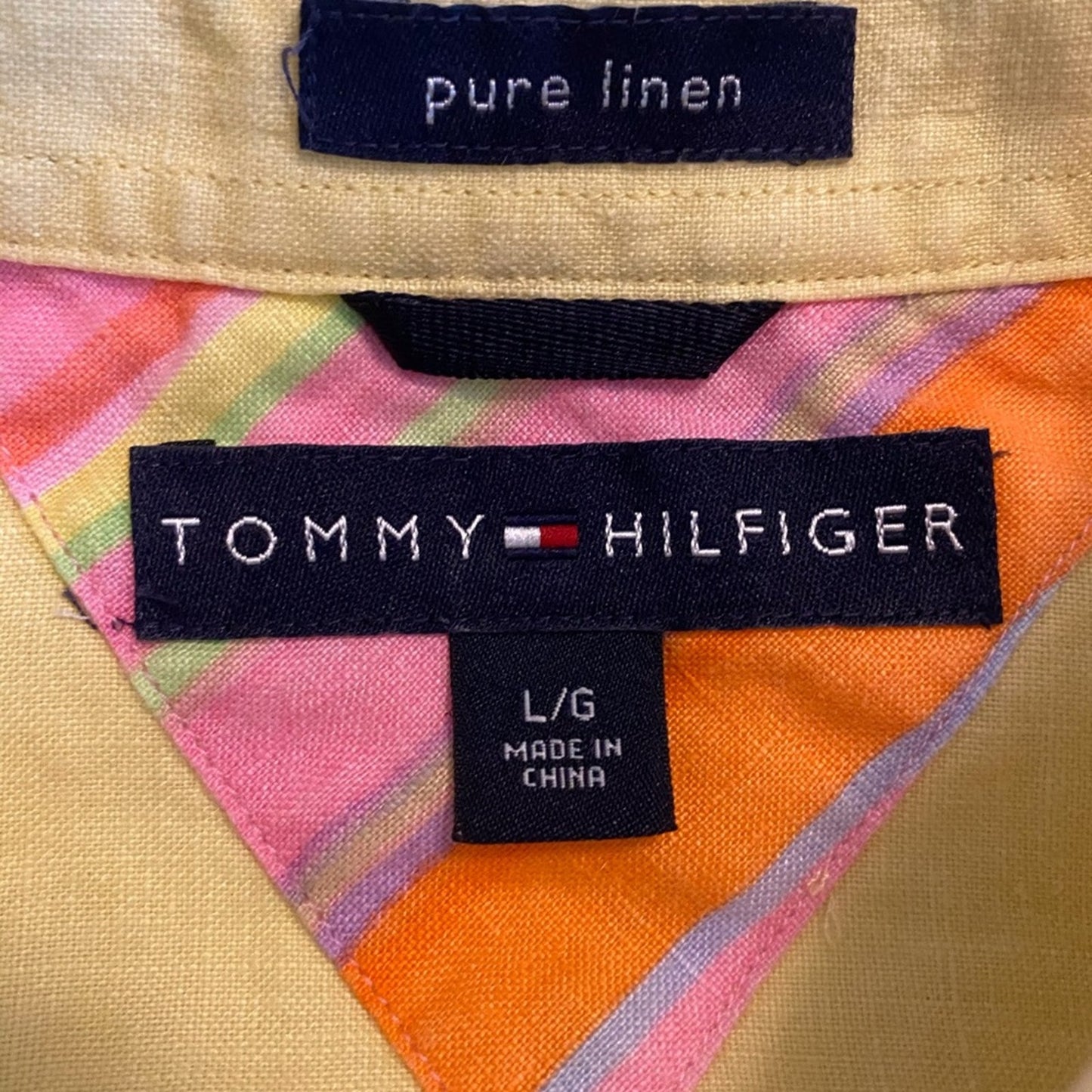 Tommy Hilfiger Men’s S/S Linen Shirt