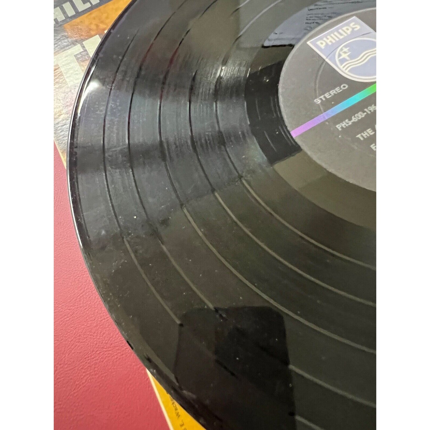THE 4 SEASONS GOLD VAULT OF HITS 12" 33 RPM LP PHILIPS RECORD PHS600-196 1965