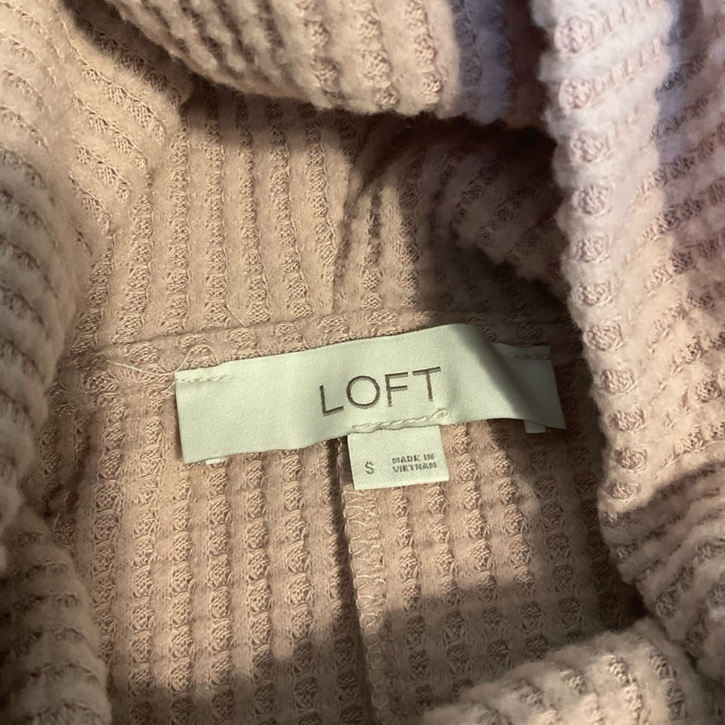 Loft Cowl neck pullover with long sleeves