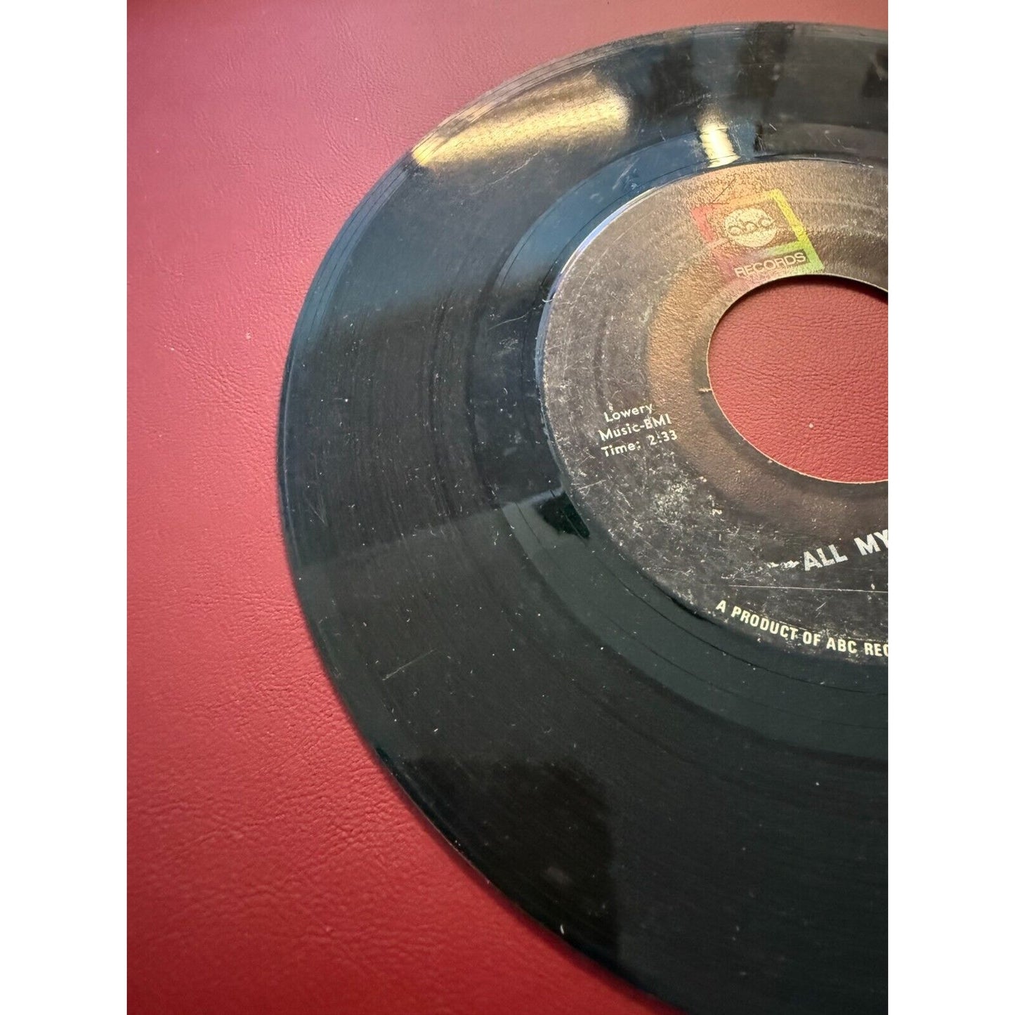 The Tams - A Little More Soul / All My Hard Times 45rpm - Soul