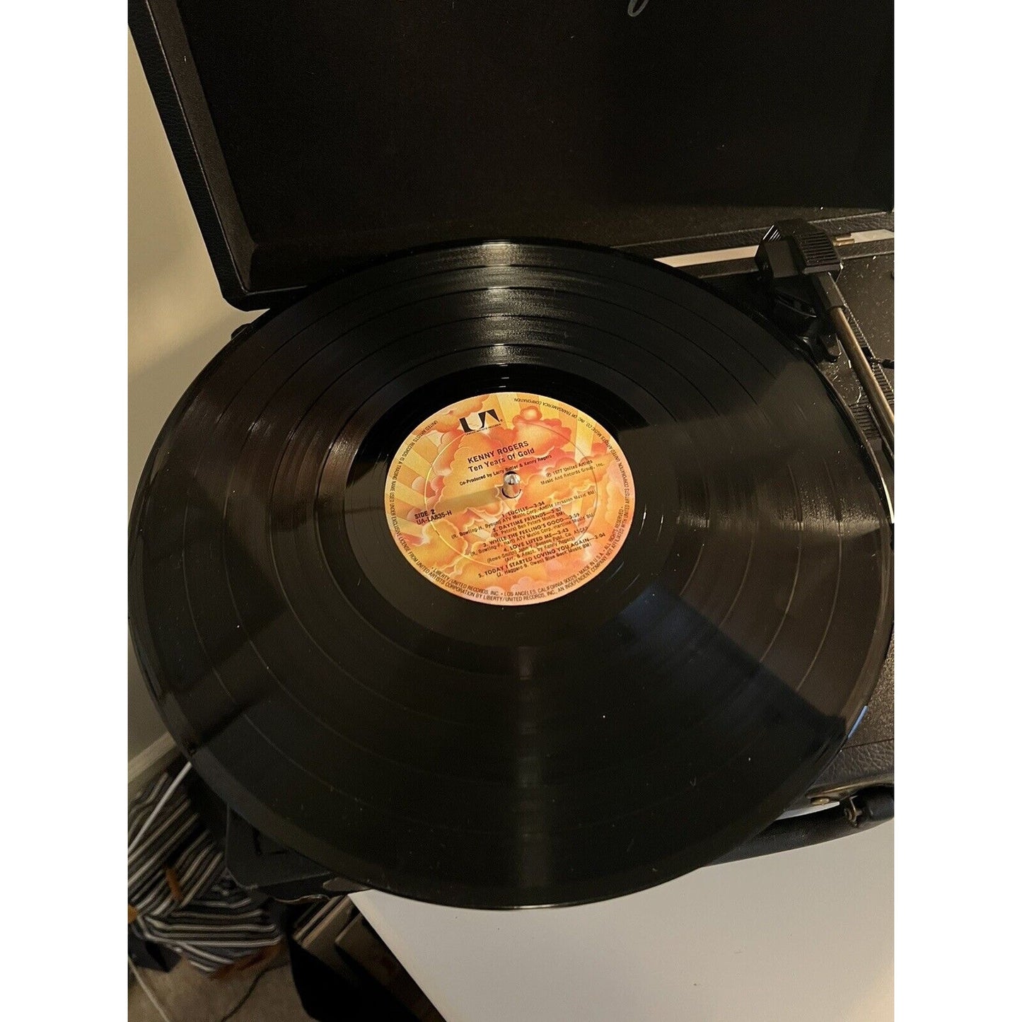 Kenny Rogers - Ten Years of Gold (1977) Vinyl LP 10 Greatest Hits, Best of