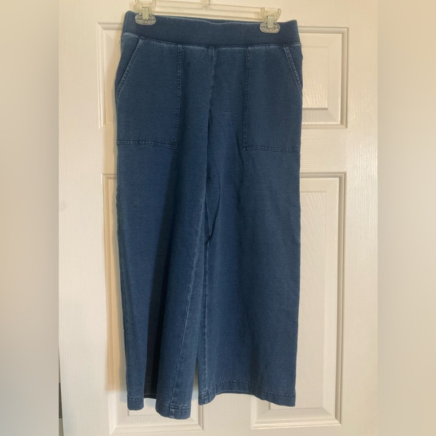 PureJill Indigo pull on jeans