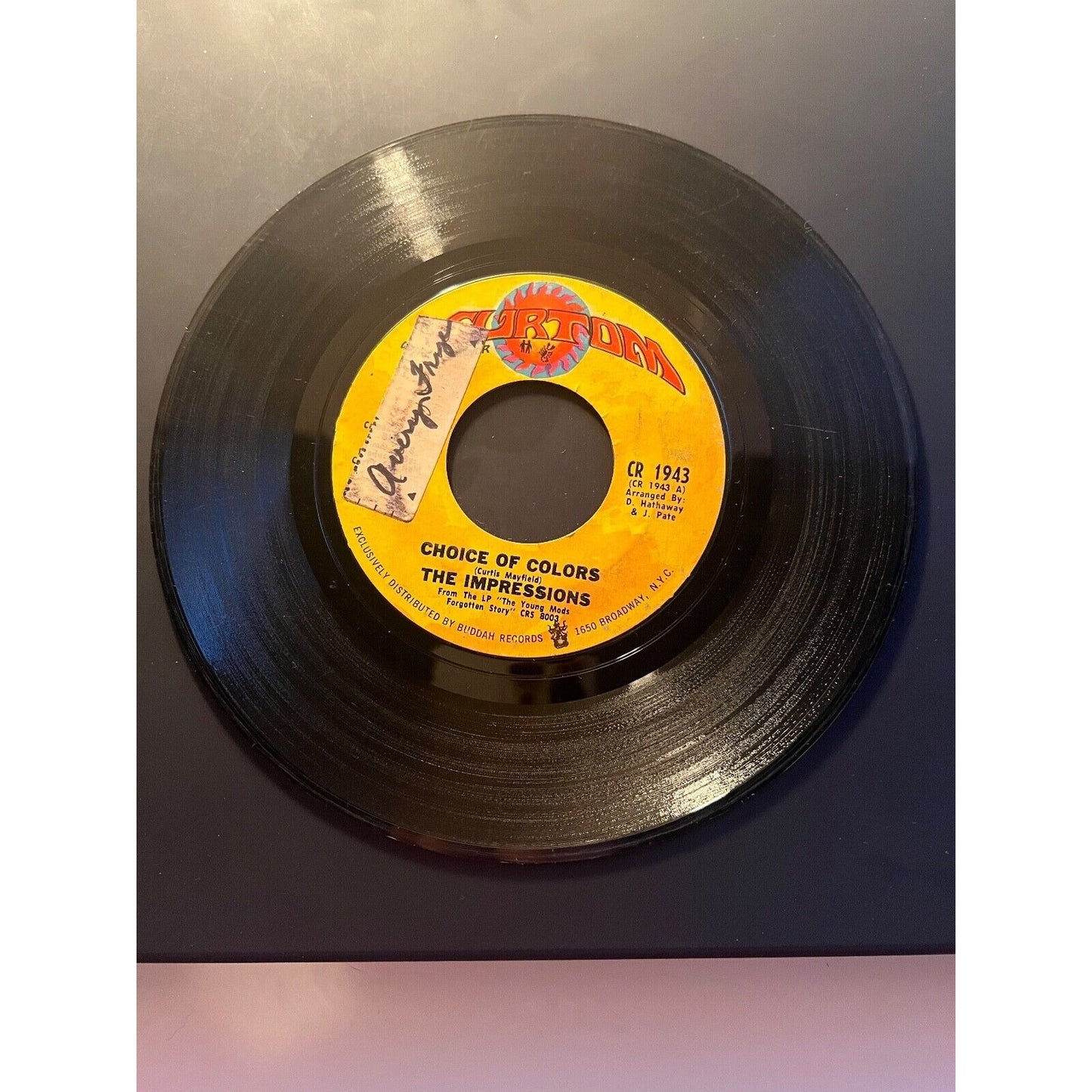 The Impressions - Choice Of Colors / Mighty Mighty Spade & Whitey, 7", (Vinyl)
