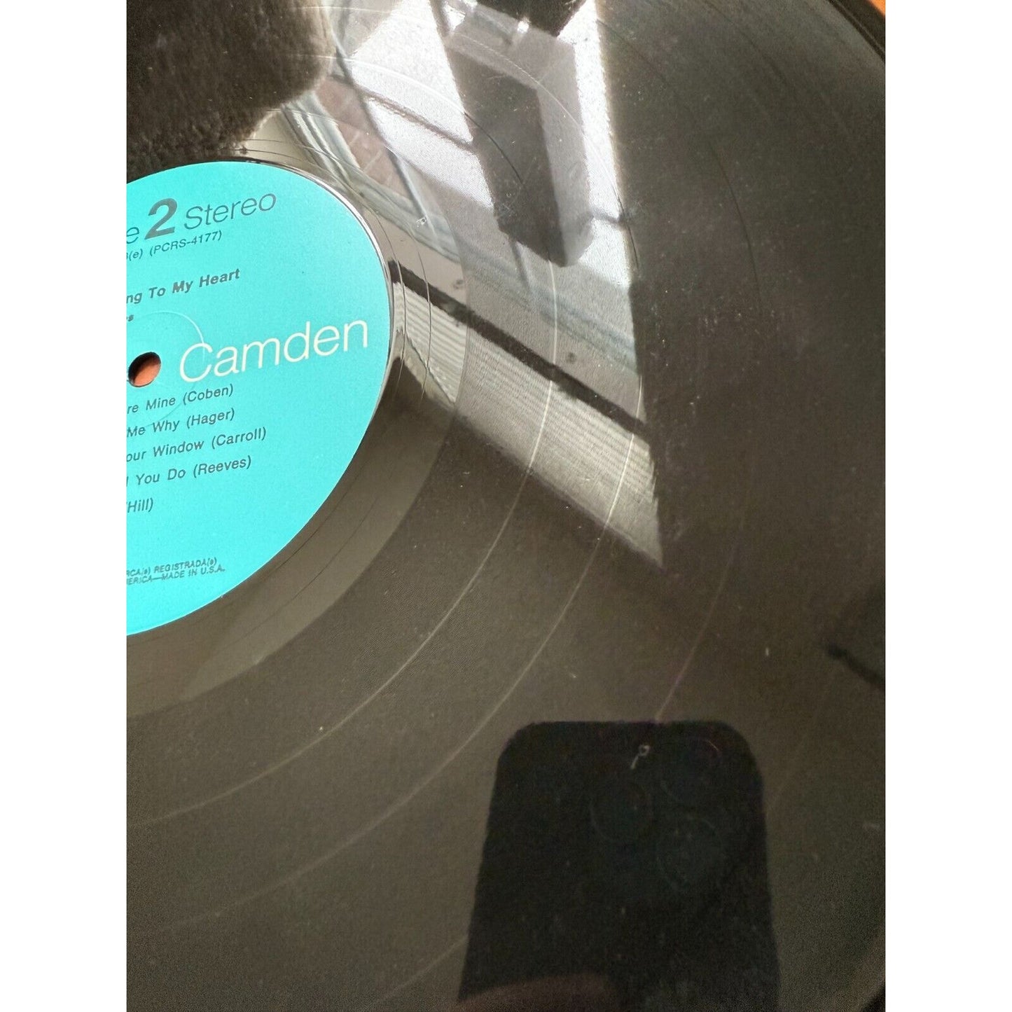 Jim Reeves - According To My Heart - Vinyl LP CAS-583