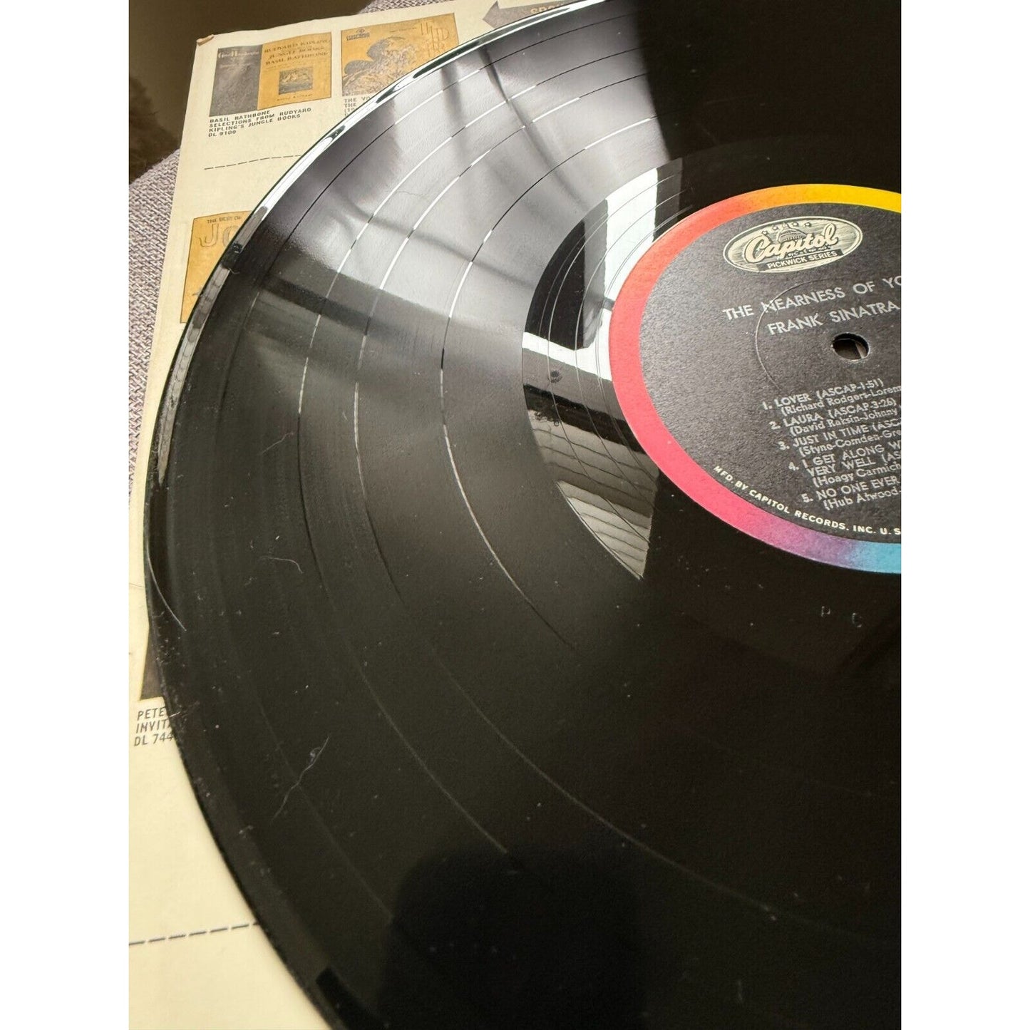 Frank Sinatra - The Nearness Of You - Vinyl LP (Capitol PC-3450) (1967)