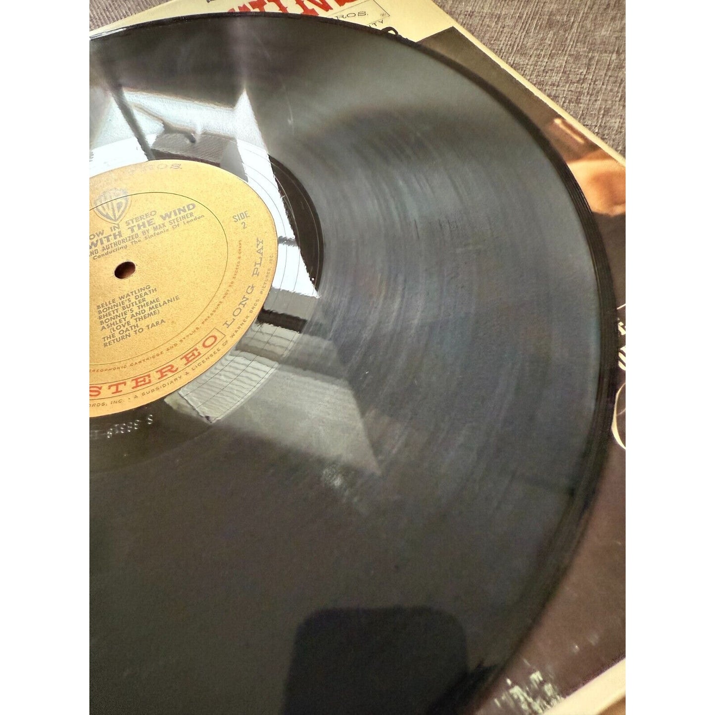 Gone With The Wind - The Authentic Original Score Recording - LP Vinyl Record