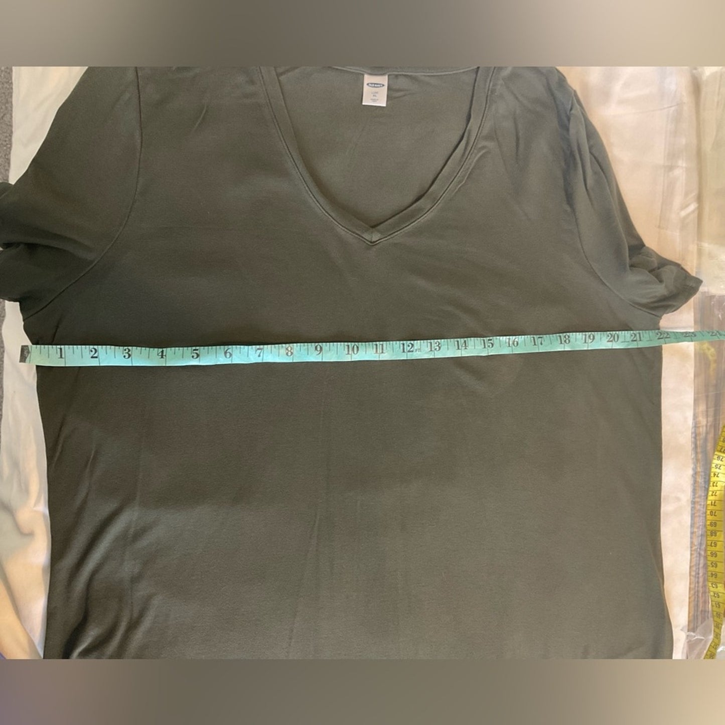 Old Navy Green short sleeve v-neck t-shirt