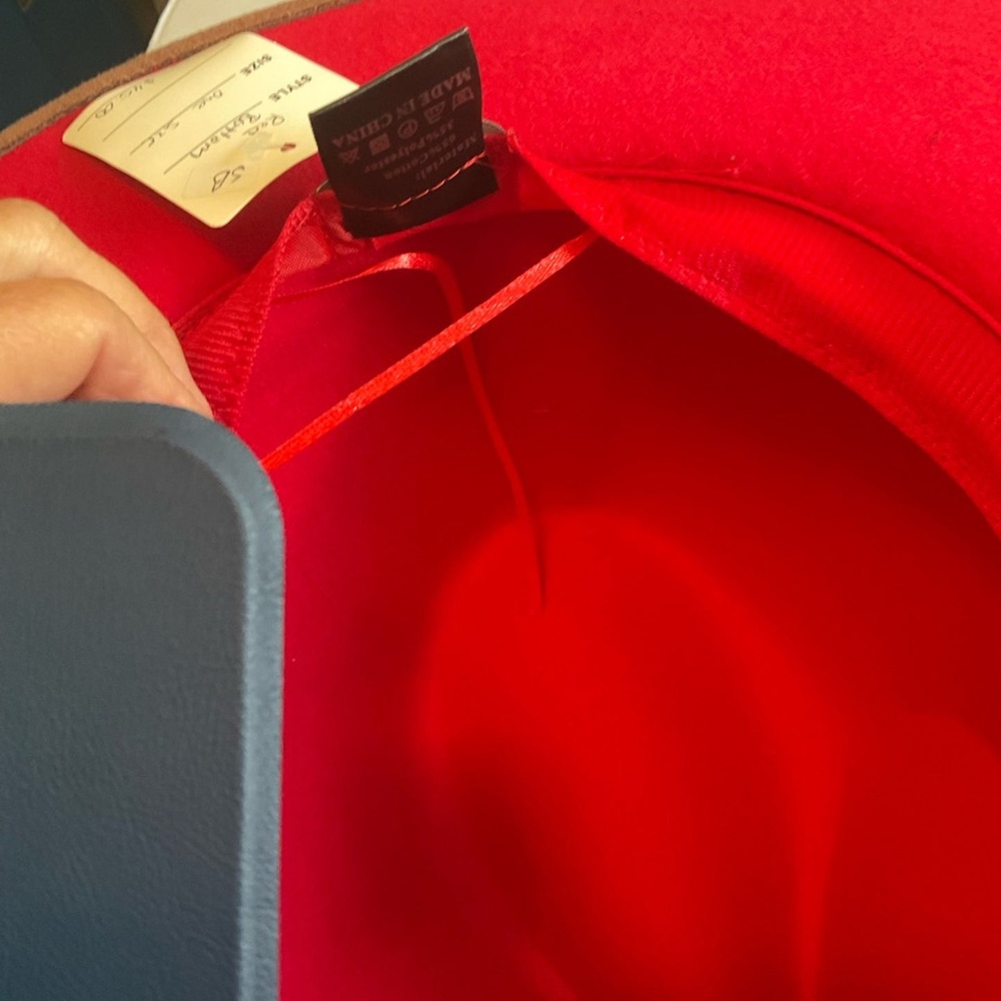 Embellish Your Life - Chain Band Red Bottom Fedora Hat