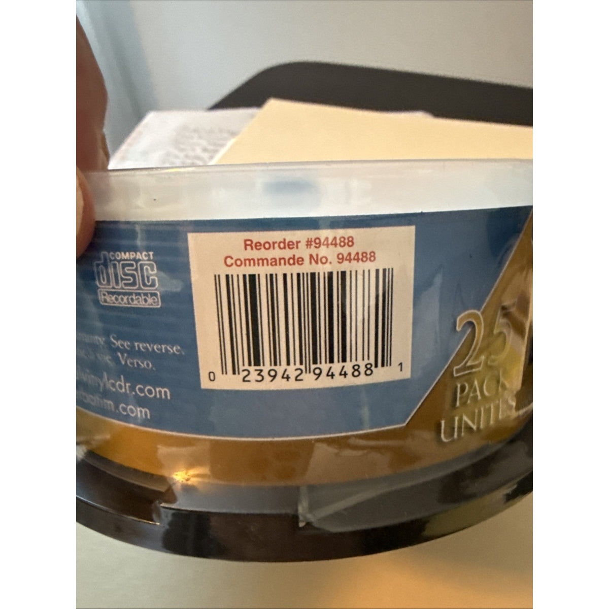 Verbatim Digital Vinyl CD-R 25 Pack 700MB 80min 52x Recordable Blank Discs 94488