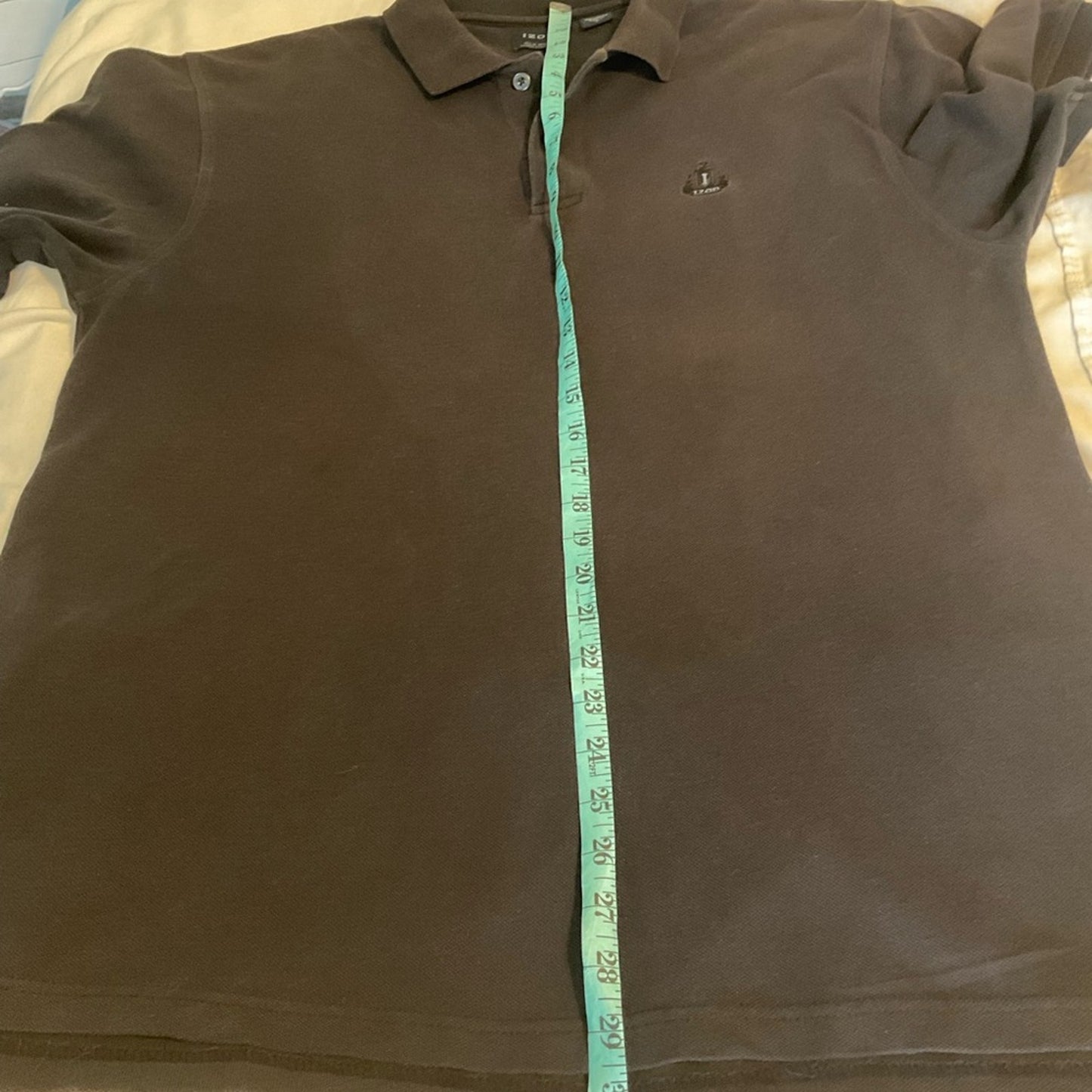 Izod Black Polo Shirt Classic Design Casual Wear