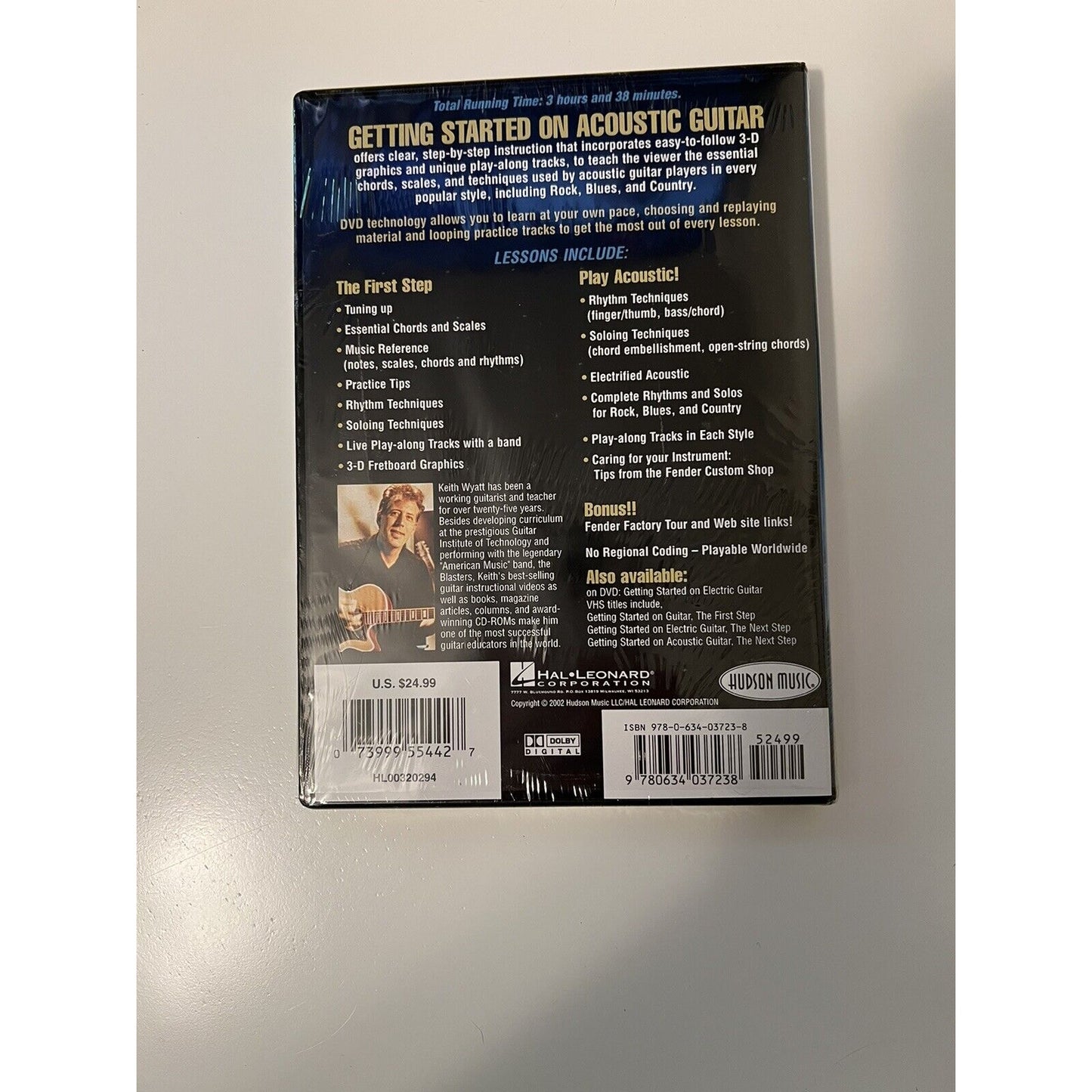 Fender Presents: Getting Started on Acoustic Guitar -- A Guide for Beginners DVD