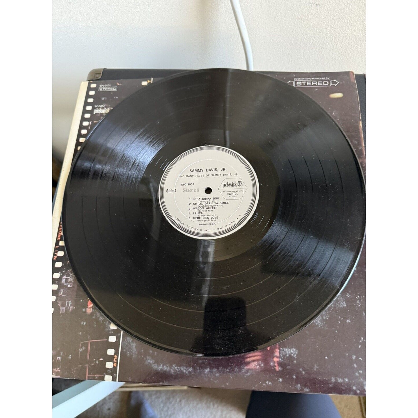 Sammy Davis Jr. The Many Faces Of vinyl LP Pickwick/33 Records SPC-3002 1965