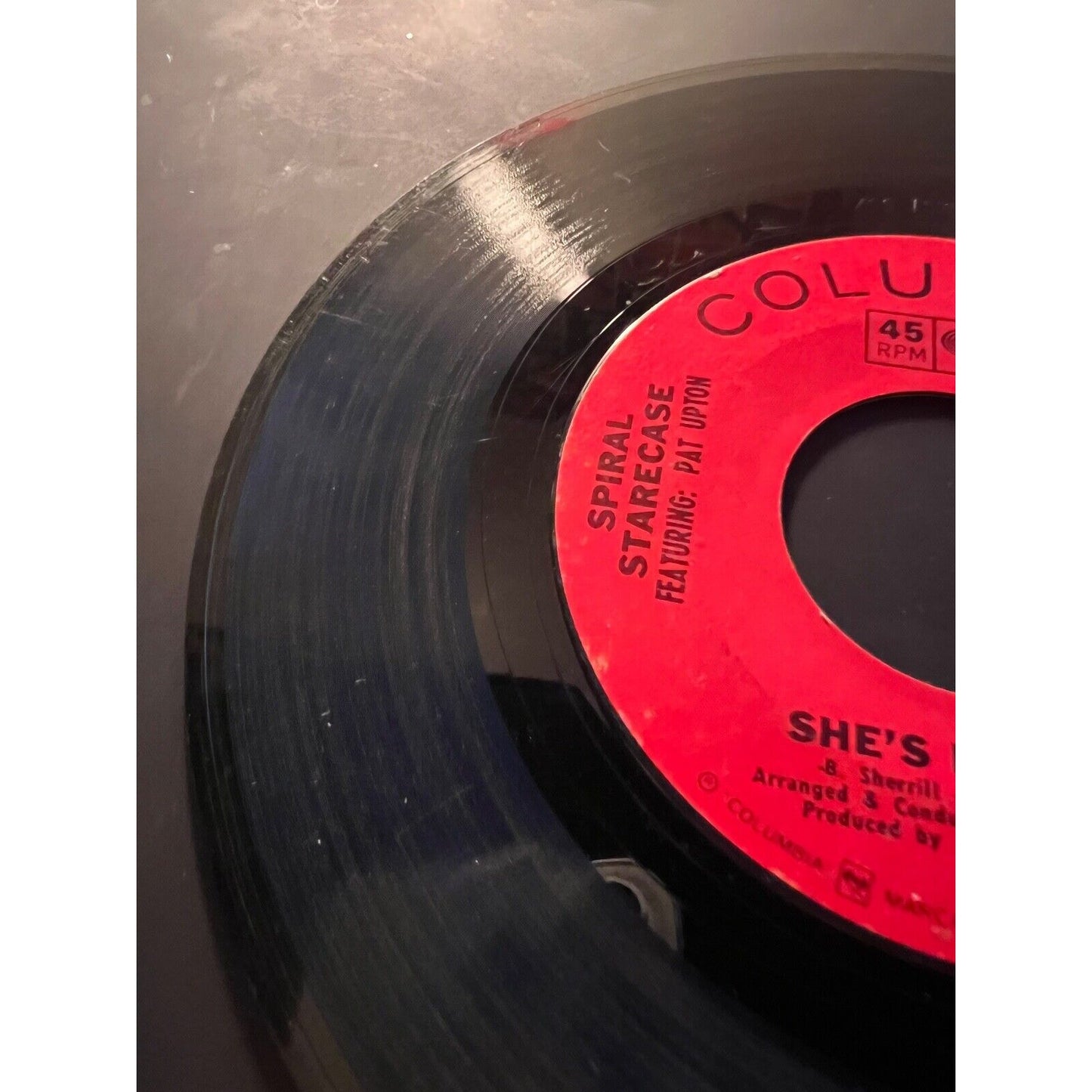 SSPIRAL STARECASE She's Ready / Judas To The Love We COLUMBIA 45048 45 VINYL 7"