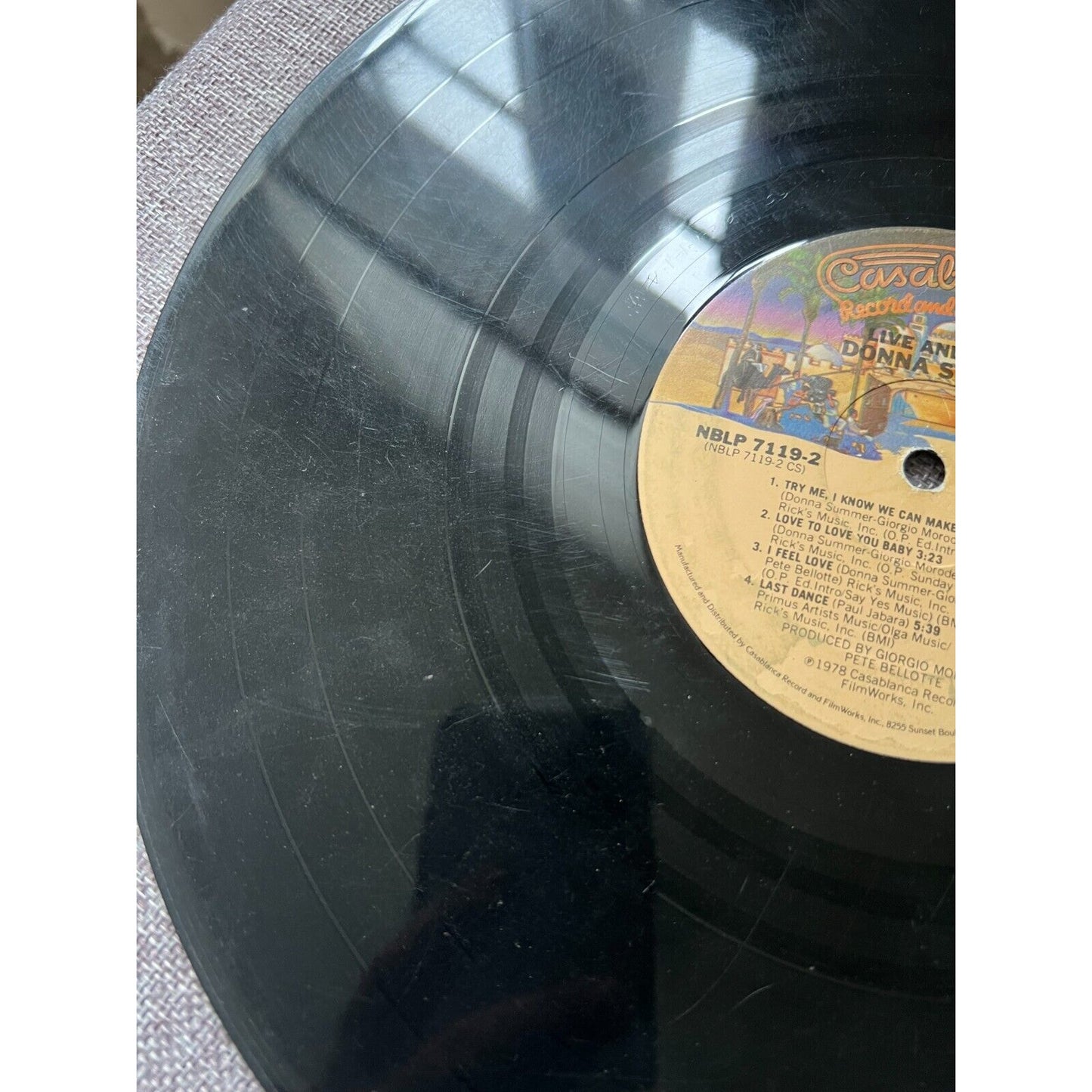 Donna Summer Live And More 1978 Casablanca NBLP 7119 Vinyl Records 2 LP’s