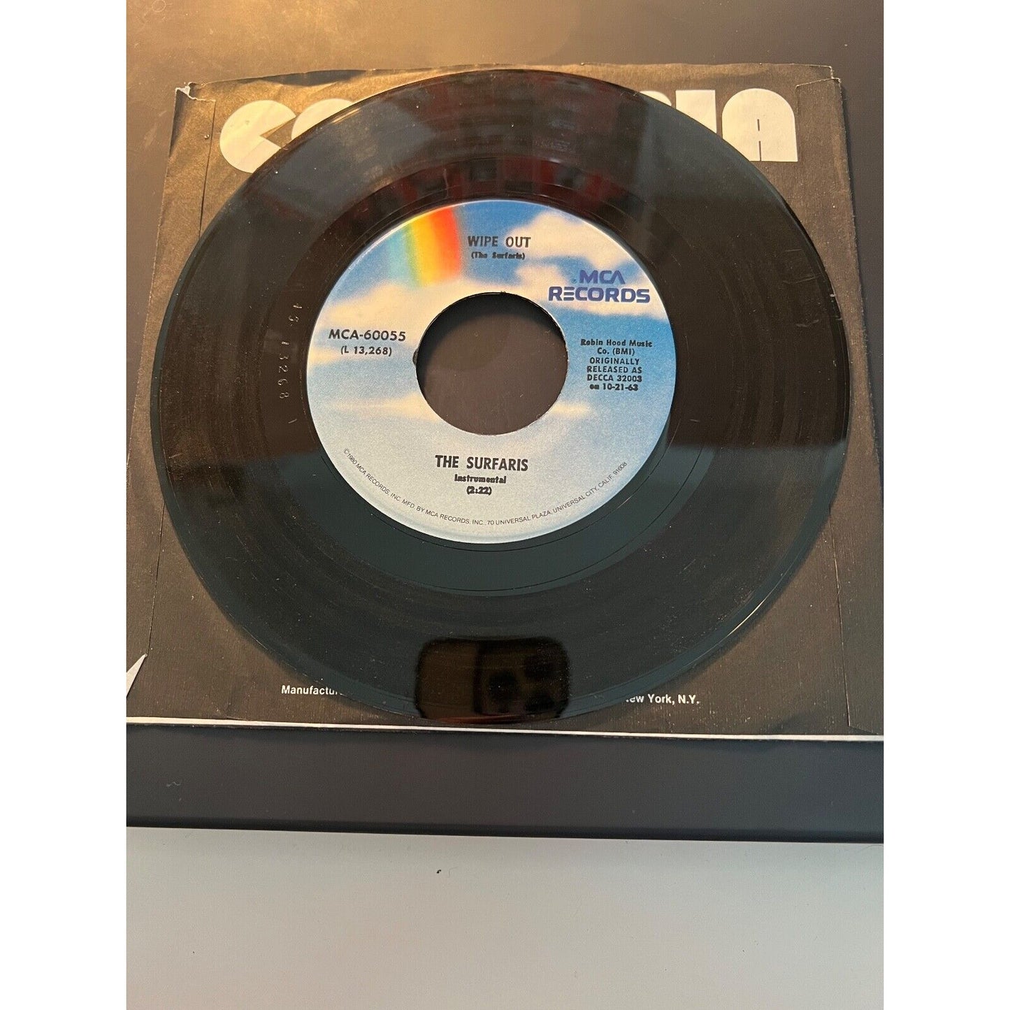 SURFARIS: Wipe Out / I'm a Hog For You (Vinyl 7" Single)