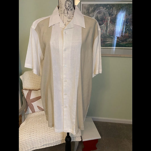 Haggar men’s S/S button down shirt