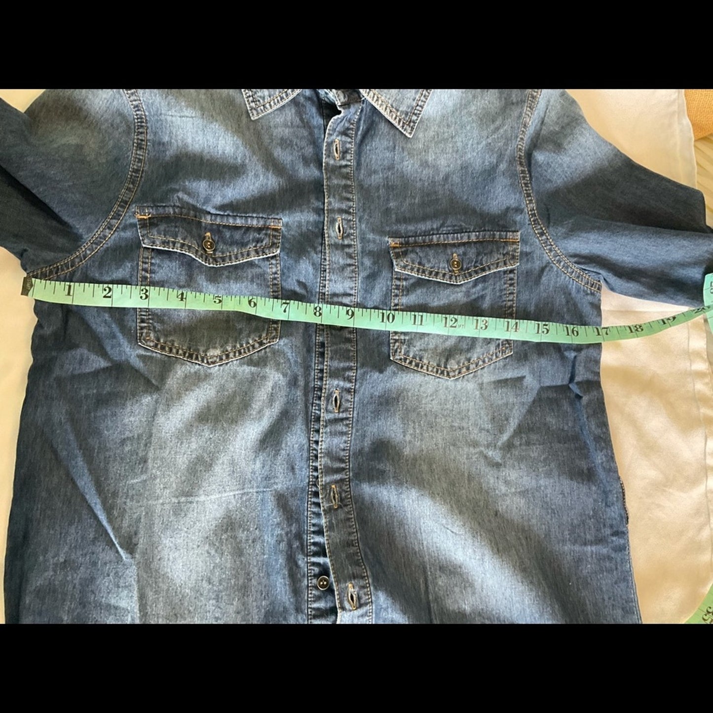 Wall Flower Denim Dress/Tunic