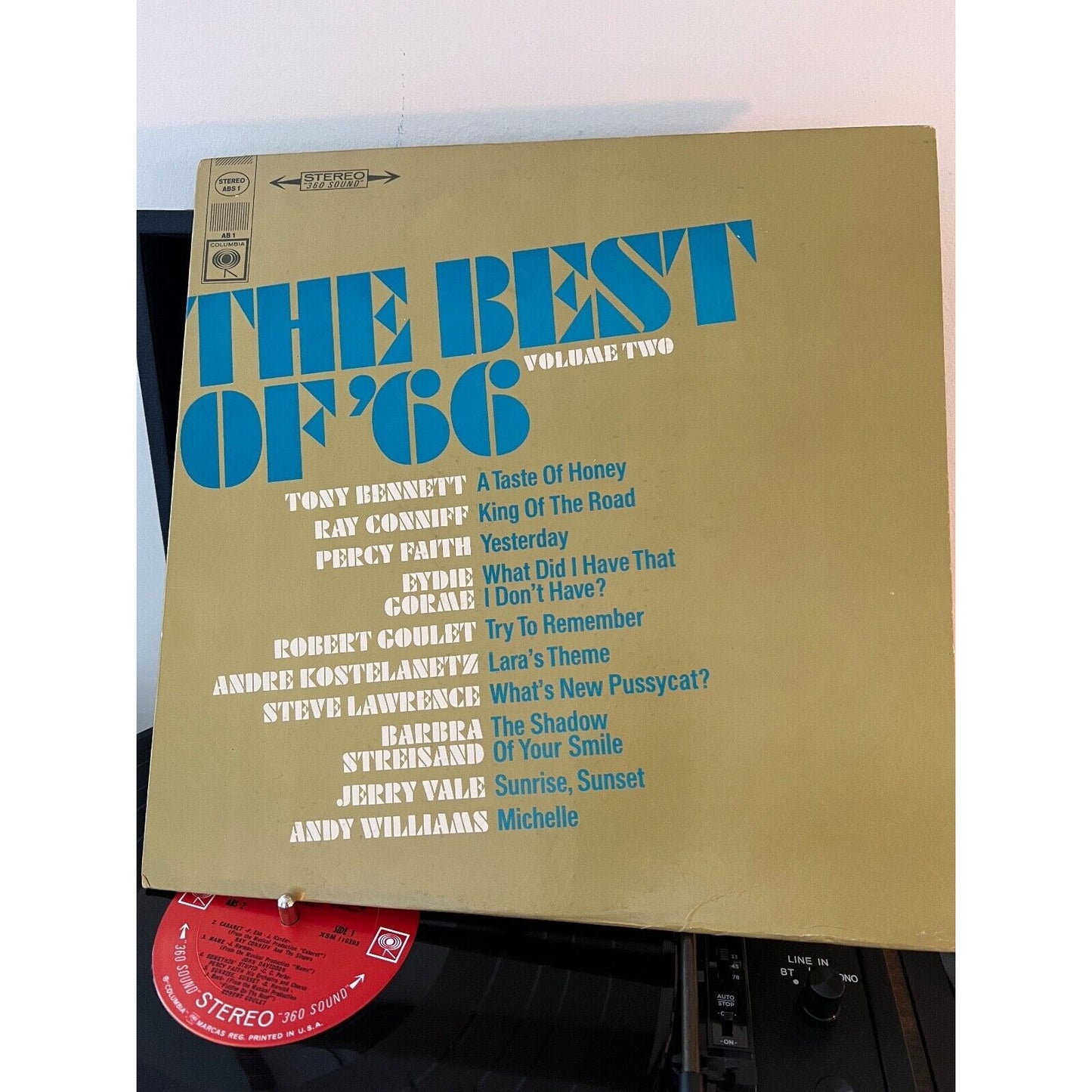 The Best of 66 Volume Two LP Record Album Vinyl - Various Artists