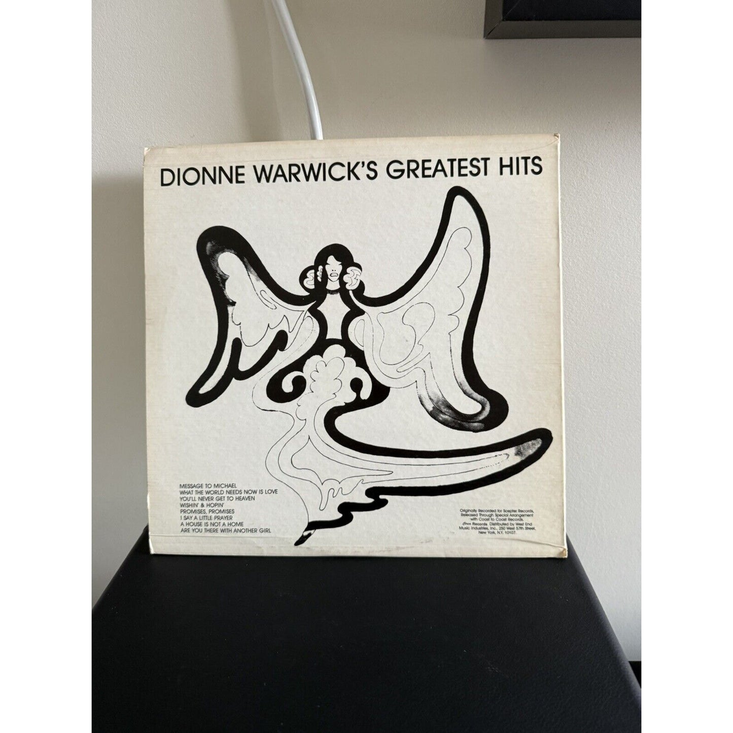 Dionne Warwick – Dionne Warwick's Greatest Hits - Circa CS-581 Vinyl LP