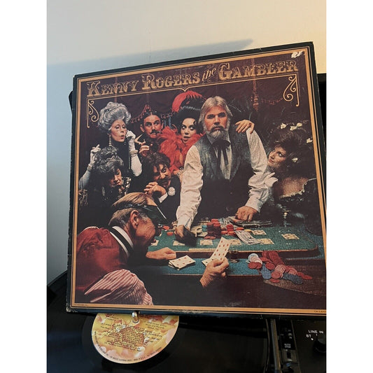 Kenny Rogers – The Gambler Original Vinyl Record LP Album UA-LA934-H 1978