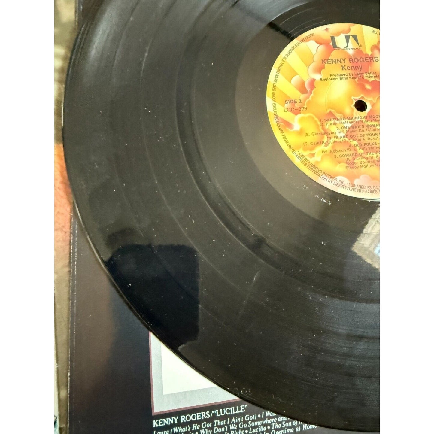 Kenny Rogers- Kenny LOO-979 12” Vinyl Record United Artists