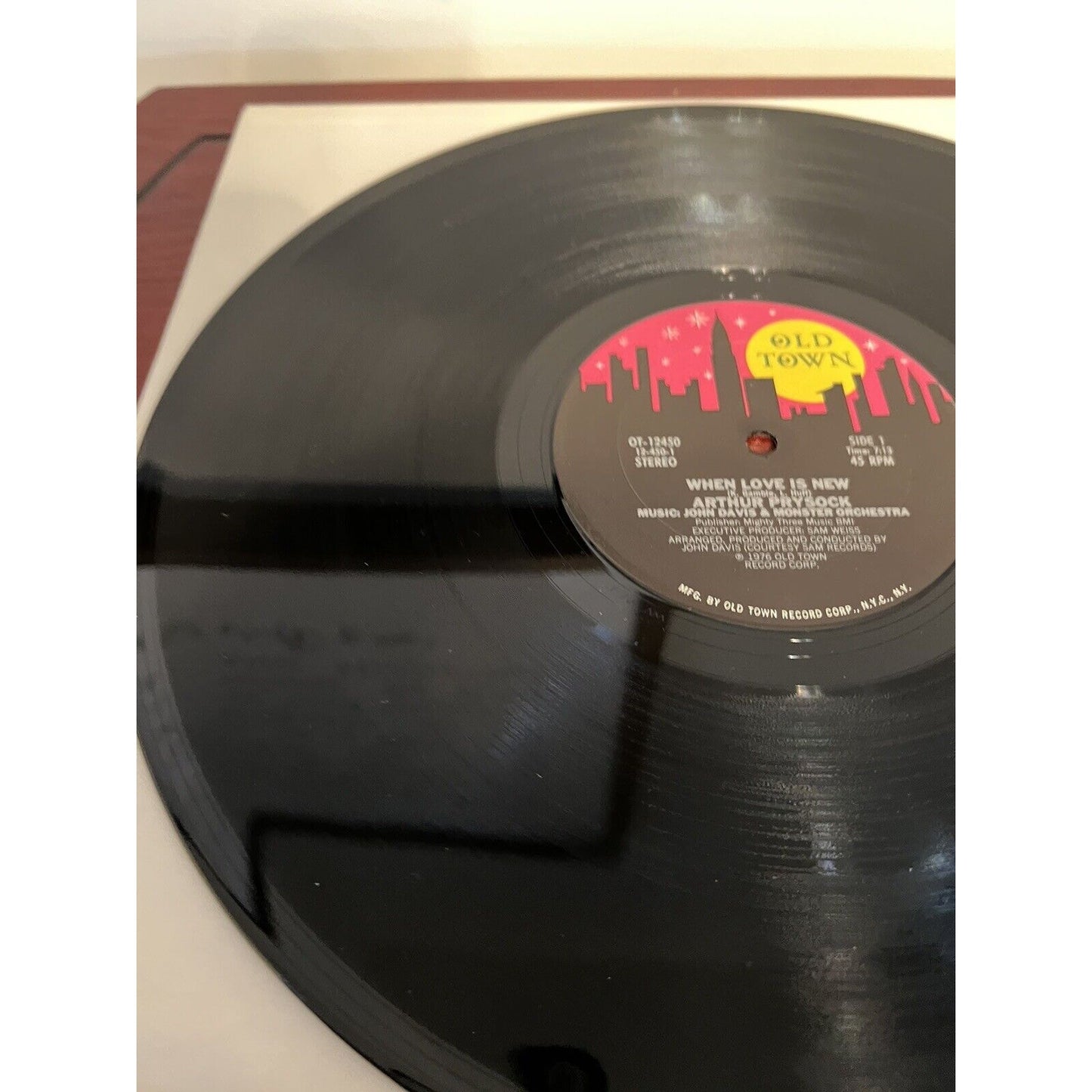 Soulful Disco 12" Vinyl Sam Records John Davis & The Monster Orchestra