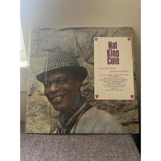 NAT KING COLE Love Is A Many Splendored Thing Vinyl LP