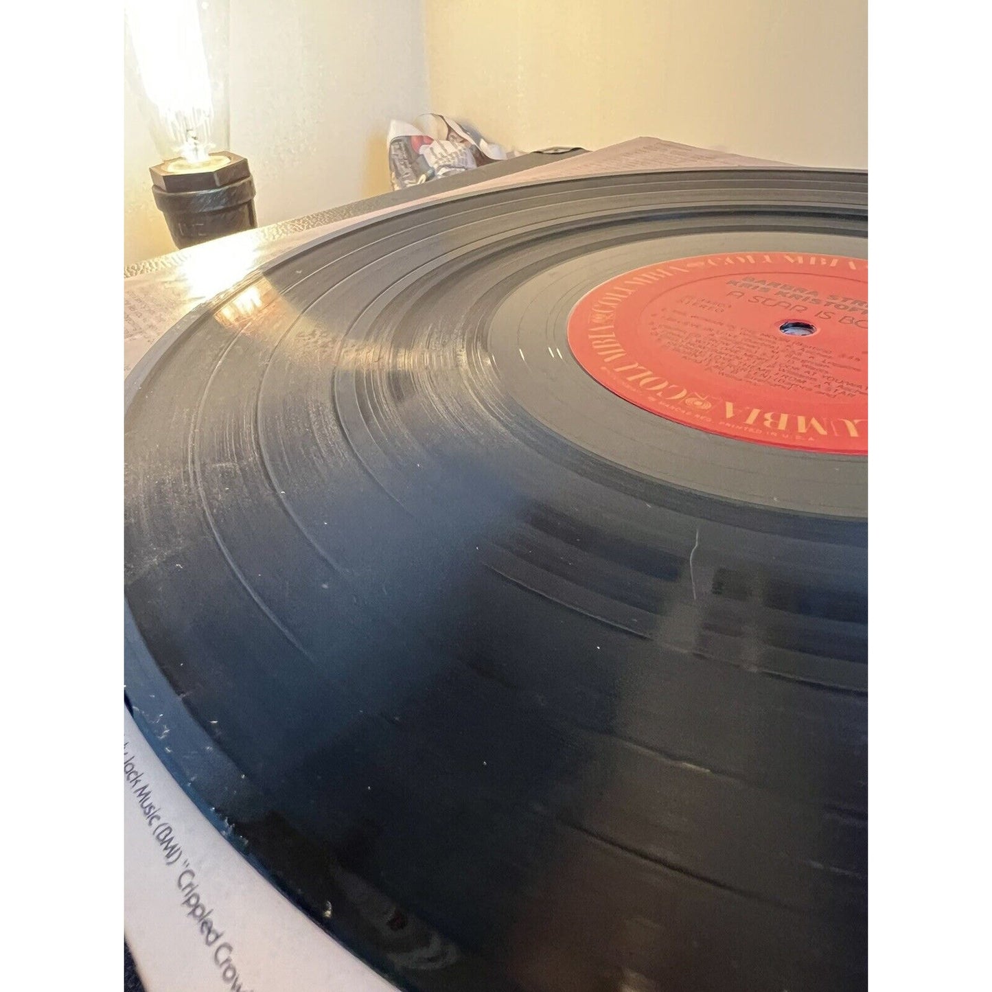 Streisand/ Kristofferson A Star is Born 1976 Columbia JS 34403 Vinyl LP