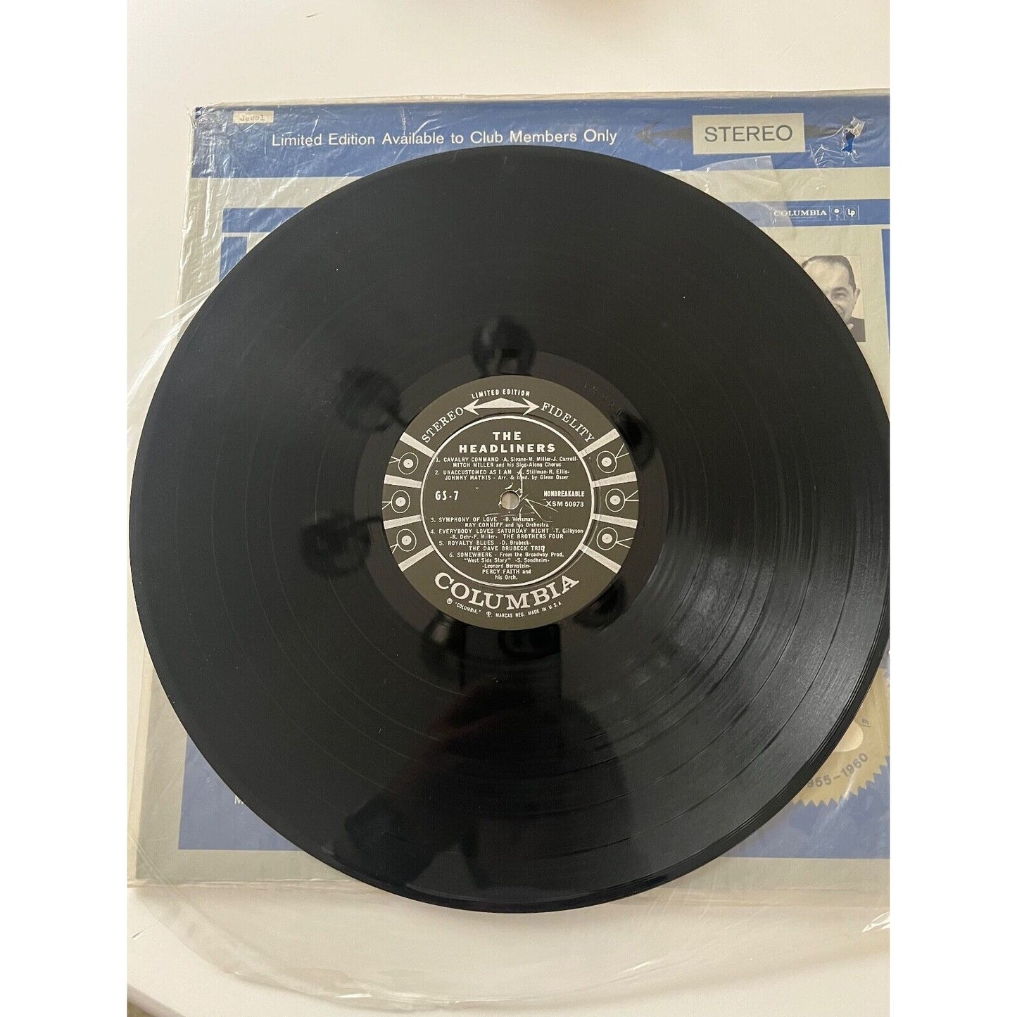 Columbia Record Club - The Headliners (1960) Vinyl LP • Limited Edition