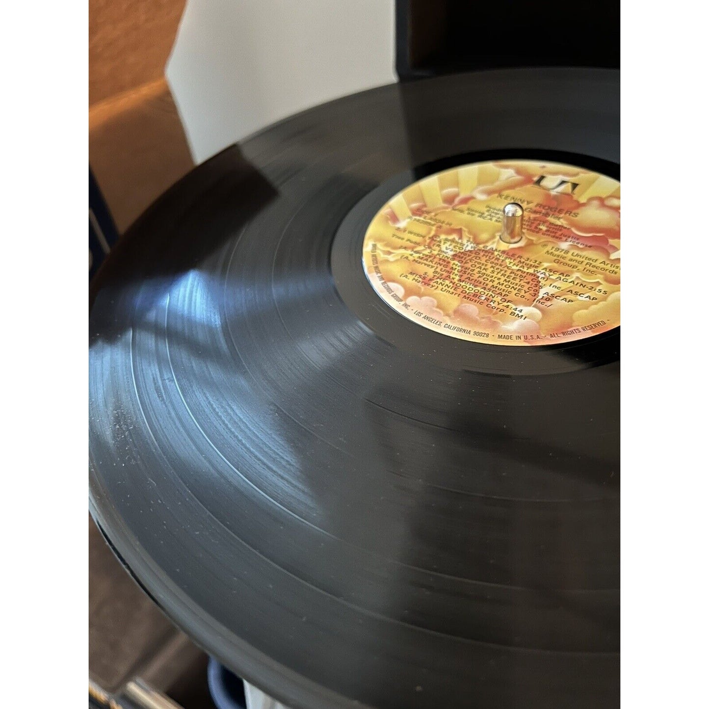 Kenny Rogers – The Gambler Original Vinyl Record LP Album UA-LA934-H 1978