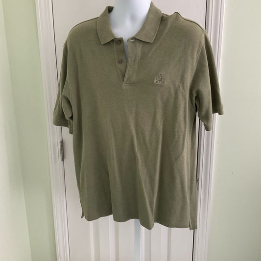 Izod Olive Green Polo Shirt