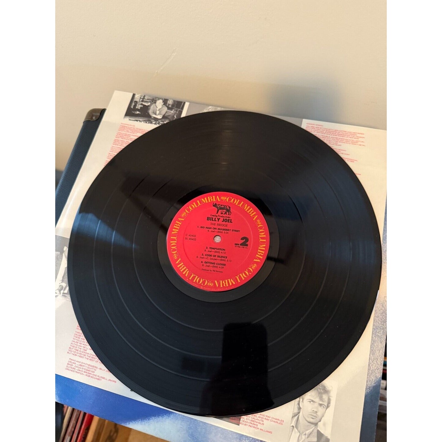 Billy Joel - The Bridge Vinyl LP US C 40402