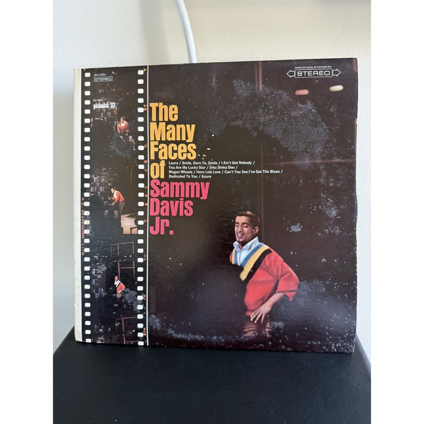 Sammy Davis Jr. The Many Faces Of vinyl LP Pickwick/33 Records SPC-3002 1965