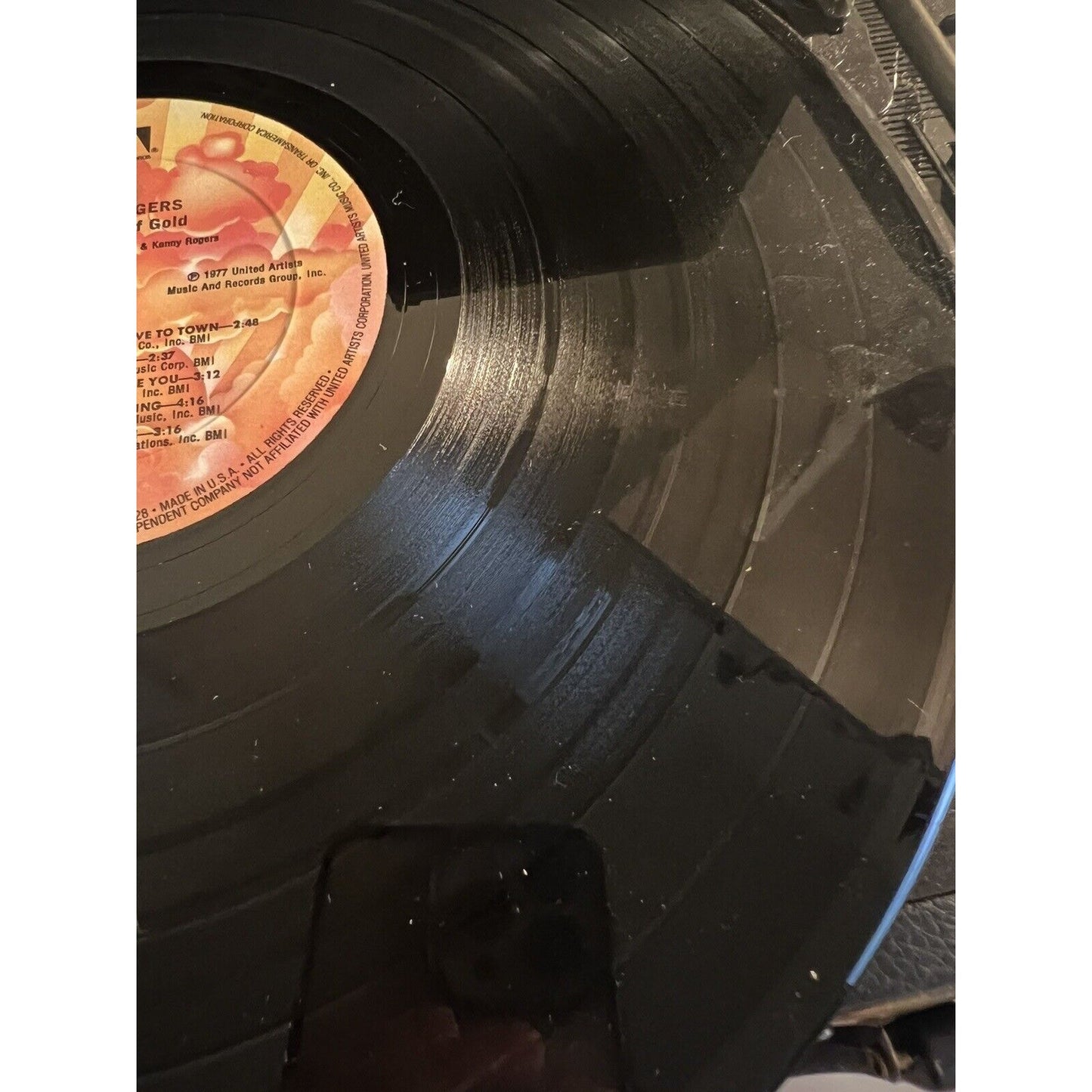 Kenny Rogers - Ten Years of Gold (1977) Vinyl LP 10 Greatest Hits, Best of