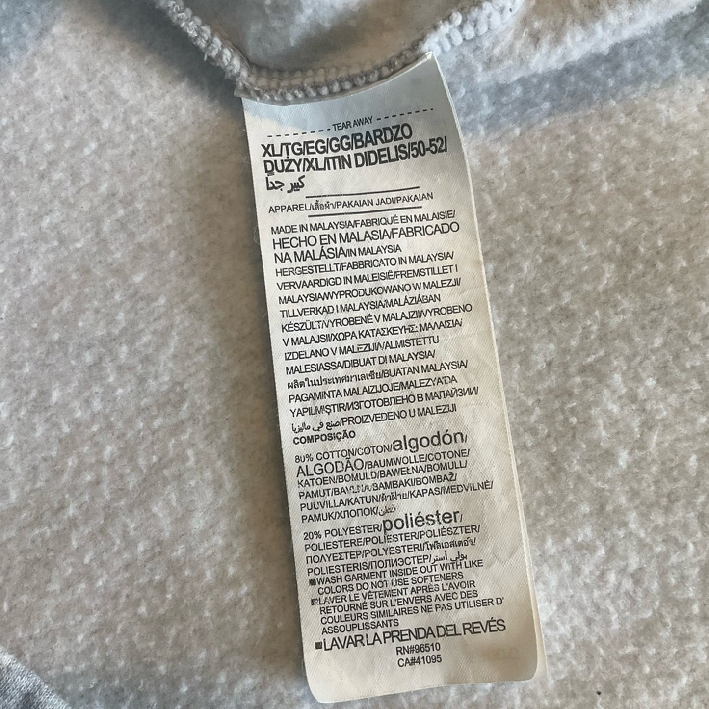 Under Armour Light Gray Pullover with Black Accents