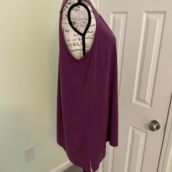 Cato Purple tunic tank