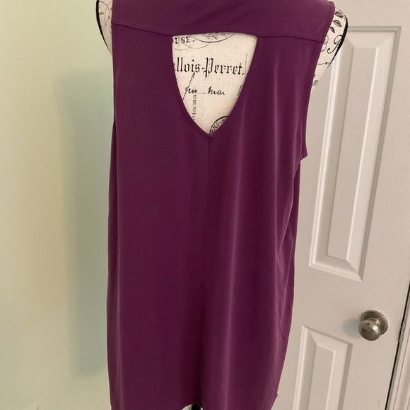 Cato Purple tunic tank