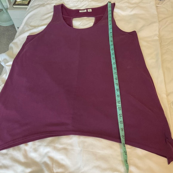 Cato Purple tunic tank