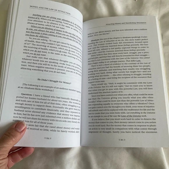 Money and the Law of Attraction Book