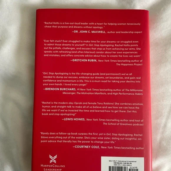 Girl Stop Apologizing book