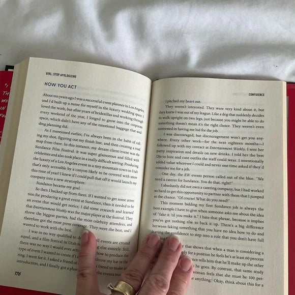 Girl Stop Apologizing book
