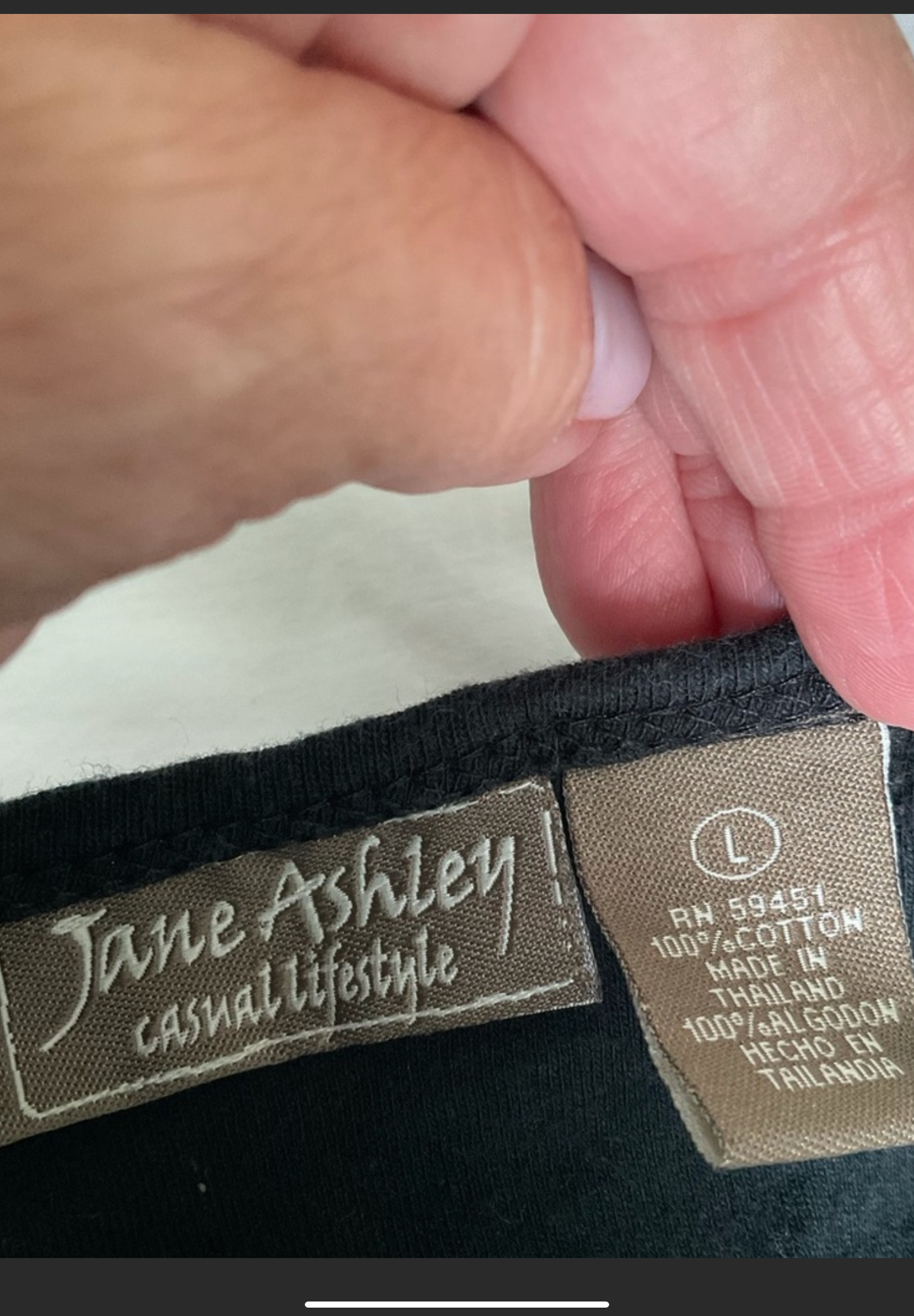 Jane Ashley Long Sleeve T-Shirt