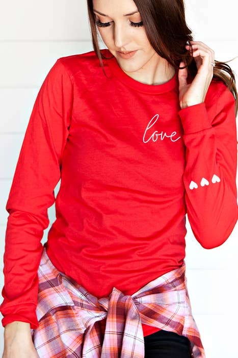 Wildberry Waves - Love Long Sleeve