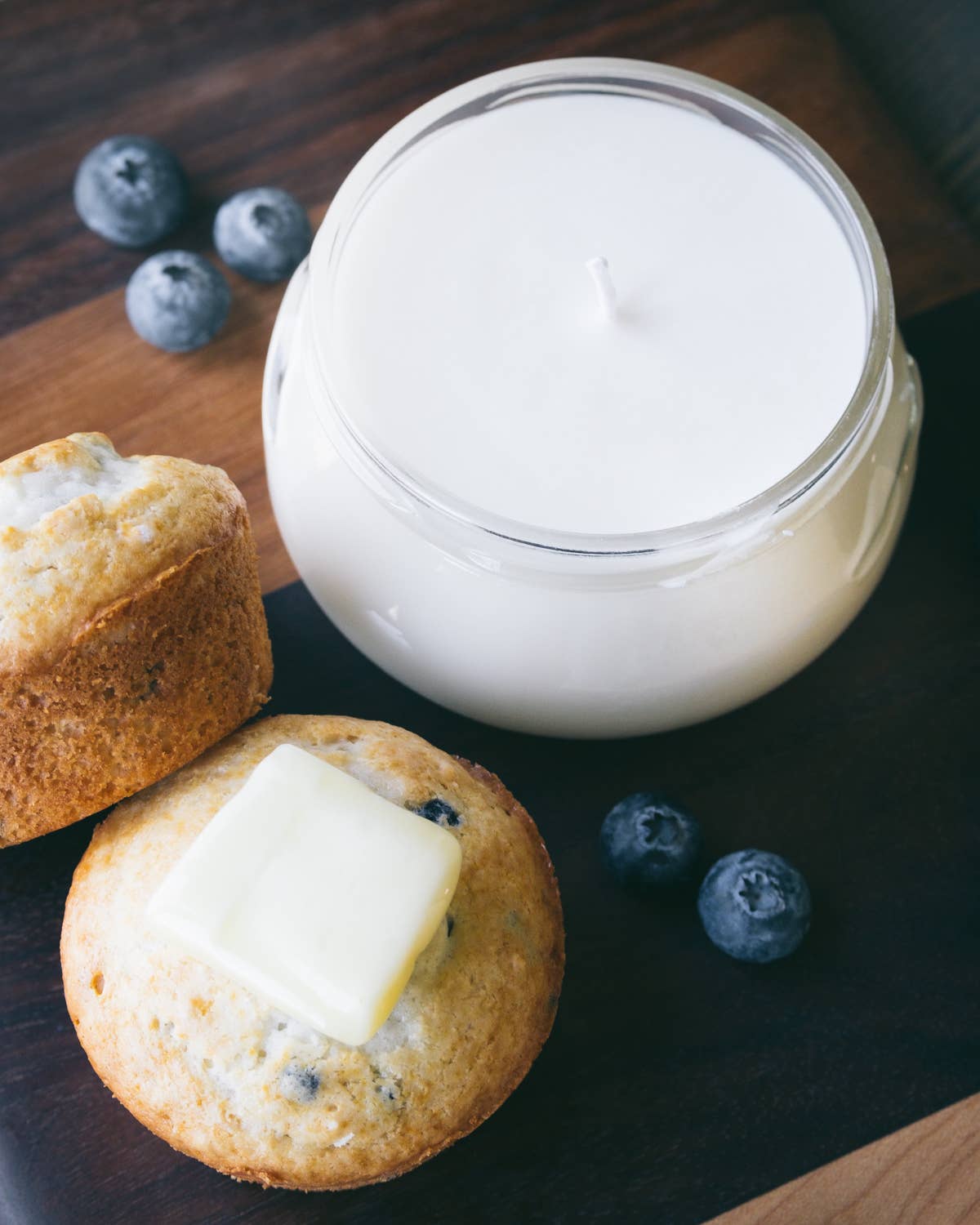 Velvet Whiskey Candle Co - 11 oz Blueberry Vanilla Candle