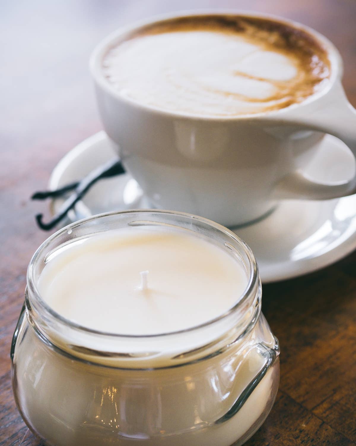 Velvet Whiskey Candle Co - 6 oz Vanilla Latte Candle