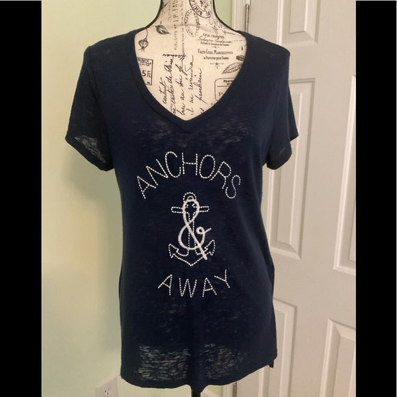 W5 navy blue tunic