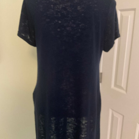 W5 navy blue tunic